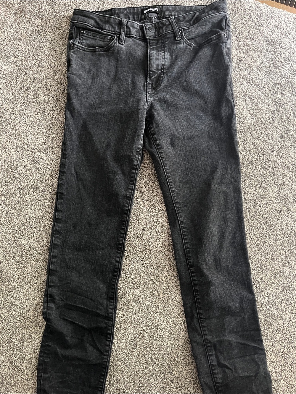 Express Men's Skinny Jeans in Black